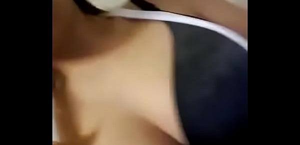  Woman with big breasts gets her nipple very rich 9